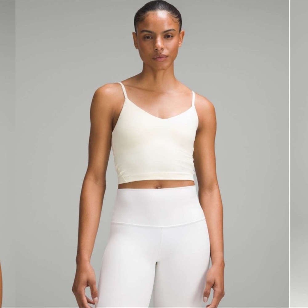 Lululemon align cropped cami tank size 4